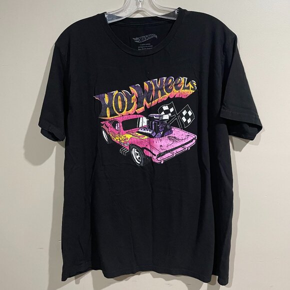 Hot Wheels Men's Graphic Black T-Shirt Size - XL - Picture 1 of 5